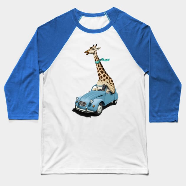 Riding High Baseball T-Shirt by RobArt